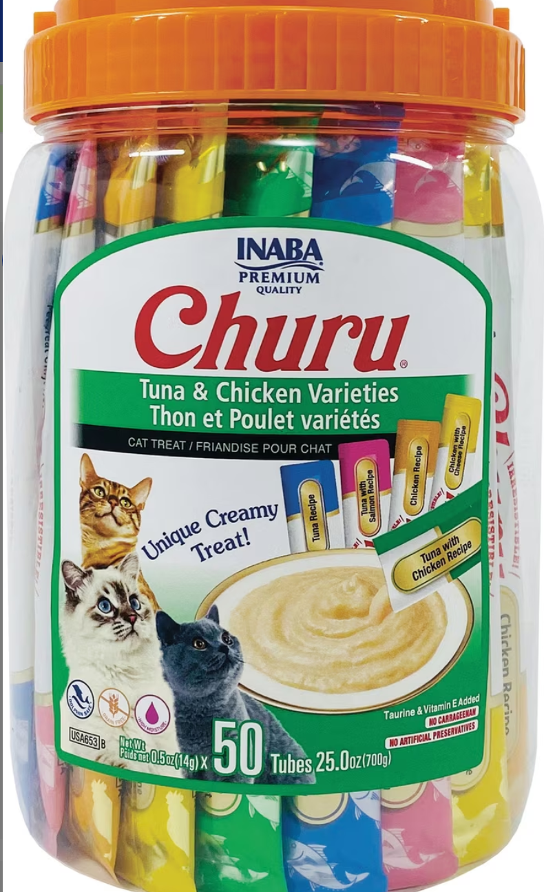 Churu creamy cat treats